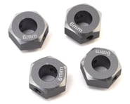 Samix TRX-4 Aluminum 12mm Hex Adapter (Grey) (4) (6mm) | product-also-purchased