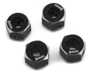 Samix TRX-4 Aluminum 12mm Hex Adapter (Black) (4) (8mm) | product-also-purchased