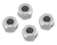 Samix TRX-4 Aluminum 12mm Hex Adapter (Silver) (4) (8mm) | product-also-purchased