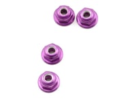 Schumacher 4mm Alloy Wheel Nut (Purple) (4) | product-related