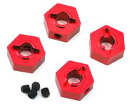ST Racing Concepts Traxxas 4Tec 2.0 Aluminum Hex Adapters (4) (Red) | product-related