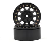SSD RC D Hole 1.9 Steel Beadlock Crawler Wheels (Black) (2) | product-related