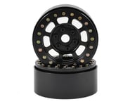 SSD RC Trail 1.9 Steel Beadlock Crawler Wheels (Black) (2) | product-related