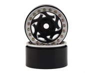 SSD RC 1.9” Champion Beadlock Wheels (Black/Silver) | product-related
