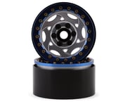 SSD RC 1.9” Champion Beadlock Wheels (Silver/Blue) | product-related