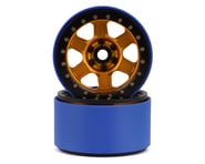SSD RC Challenger PL 2.2" Beadlock Crawler Wheels (Gold/Black) (2) | product-related