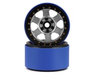 SSD RC Challenger PL 2.2" Beadlock Crawler Wheels (Silver/Black) (2) | product-also-purchased