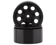 SSD RC 8 Hole 1.55” Steel Beadlock Crawler Wheels (Black) (2) | product-also-purchased