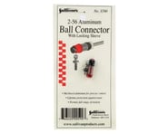 Sullivan 2-56 Aluminum Ball Link with Locking Sleeve (Red) | product-related