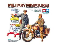 more-results: This is a Tamiya 1/35 German Motorcycle Orderly Set Model Kit. Established in 1919, th