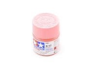 more-results: This Tamiya 10ml X-17 Pink Acrylic Paint is made from water-soluble acrylic resins and