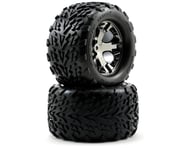 Traxxas Talon Rear Tires w/All-Star Wheels (2) (Black Chrome) | product-related