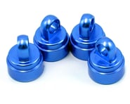 Traxxas Aluminum Ultra Shock Cap (Blue) (4) | product-related