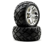 Traxxas Anaconda Tires w/All-Star Front Wheels (2) (Jato) (Chrome) (Standard) | product-also-purchased