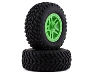 Traxxas SCT Off-Road Pre-Mounted Tires w/Split-Spoke Wheels (Green) | product-also-purchased