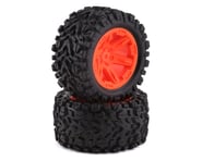 Traxxas Talon EXT 2.8" Pre-Mounted Rear Tires w/RXT Wheels (2) (Orange) | product-related