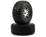 Traxxas Kumho Venture MT Rear Tires (2) (Satin Chrome) | product-related