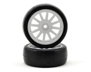 Traxxas LaTrax Pre-Mounted Slick Tires & 12-Spoke Wheels (2) (White) | product-related