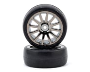 Traxxas LaTrax Pre-Mounted Slick Tires & 12-Spoke Wheels (Black Chrome) (2) | product-related