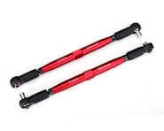 Traxxas X-Maxx Aluminum Toe Links (Red) (2) | product-related