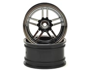 Traxxas 4-Tec 2.0 1.9" X-Tra Wide Rear Split Spoke Wheels (Black Chrome) (2) | product-related