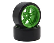 Traxxas 4-Tec 2.0 1.9" Rear Pre-Mounted Drift Tires (Green) | product-related