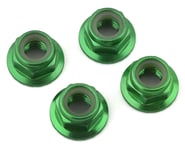 Traxxas 5mm Aluminum Flanged Nylon Locking Nuts (Green) (4) | product-also-purchased