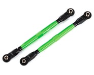 Traxxas WideMaxx Aluminum Toe Link Tubes (Green) (2) | product-related