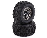 Traxxas Sledgehammer 2.8" Pre-Mounted Tires (2) (Black Chrome) | product-also-purchased