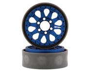 Vanquish Products Method 101 V2 1.9 Beadlock Crawler Wheels (Blue/Black) (2) | product-also-purchased