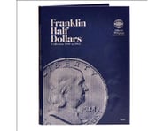 more-results: This is an Official Whitman Coin Folder for the Benjamin Franklin Half Dollars Collect