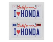 WRAP-UP NEXT REAL 3D U.S. License Plate (2) (I LOVE HONDA) (11x50mm) | product-also-purchased