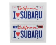 WRAP-UP NEXT REAL 3D U.S. License  Plate (2) (I LOVE SUBARU) (11x50mm) | product-also-purchased