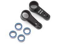 XRAY Aluminum Dual Servo Saver Arm Set w/Ball-Bearings (Black) | product-related
