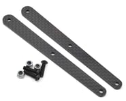 XRAY XB8 Medium Rear Brace Graphite insert Set | product-related