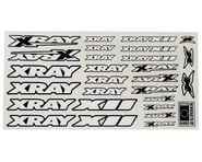 XRAY X12 Sticker Sheet (White) | product-related