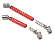 Yeah Racing Traxxas TRX-4 Stainless Steel Front & Rear Center Shaft Set (Red) | product-also-purchased