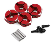 Yeah Racing Aluminum Clamping 12mm Hex (Red) (4) (5.5mm) | product-also-purchased