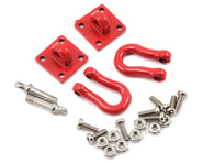 Yeah Racing 1/10 Crawler Scale Heavy Duty Shackle w/Mounting Bracket (Red) (2) | product-related