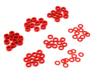 Yeah Racing 3x0.25/0.5/1.5/2/2.5/3mm Flat Washer Set (Red) (70) | product-also-purchased