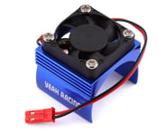 Yeah Racing Aluminum 540 Size Motor Heat Sink w/Cooling Fan (Blue) | product-related