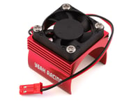 Yeah Racing Aluminum 540 Size Motor Heat Sink w/Cooling Fan (Red) | product-related