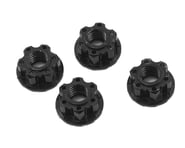 Yeah Racing 4mm Aluminum Serrated Wheel Lock Nut (4) (Black) | product-also-purchased