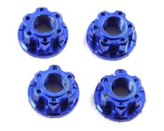 Yeah Racing 4mm Aluminum Serrated Wheel Lock Nut (4) (Dark Blue) | product-also-purchased