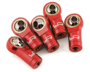 Yeah Racing 3mm Aluminum Threaded Rod Ends (Red) (5) (Reverse Thread) | product-also-purchased