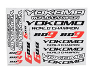 Yokomo BD9 Logo Decal Sheet | product-related