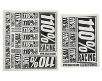 110% Racing Logo Sticker Pack (2)
