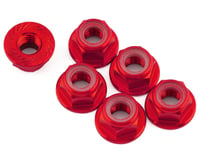 175RC Traxxas Maxx 5mm Wheel Nuts (Red) (6)