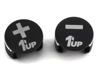 1UP Racing LowPro Bullet Plug Grips (Black/Black)