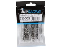 1UP Racing TLR 22X-4 1/10 4WD Buggy Pro Duty Titanium Upper Screw Set